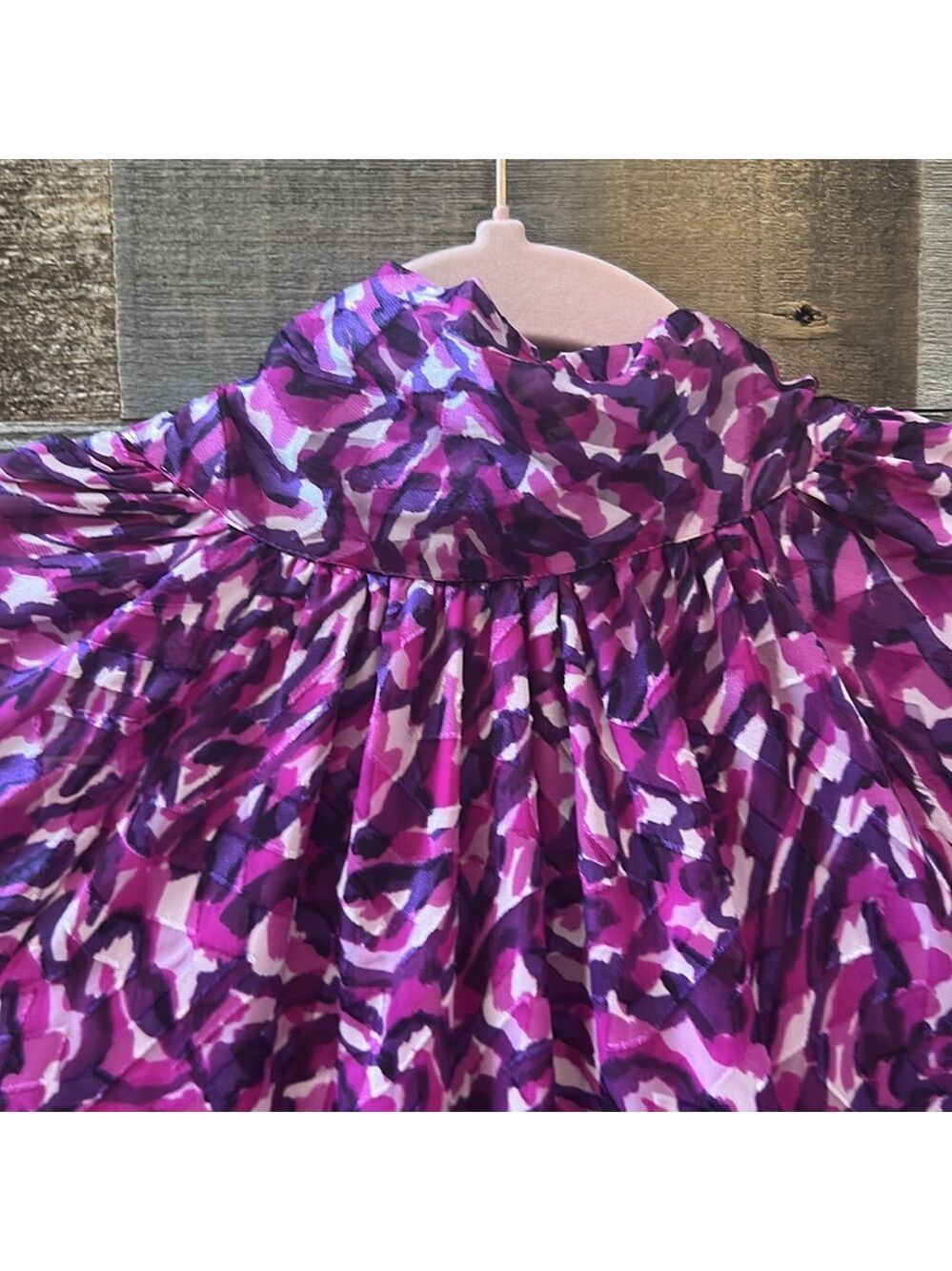 Ramy Brook Kamila Mini Dress Purple Print Size 4 NWT - Picture 4 of 13